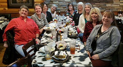 Staff Around Table